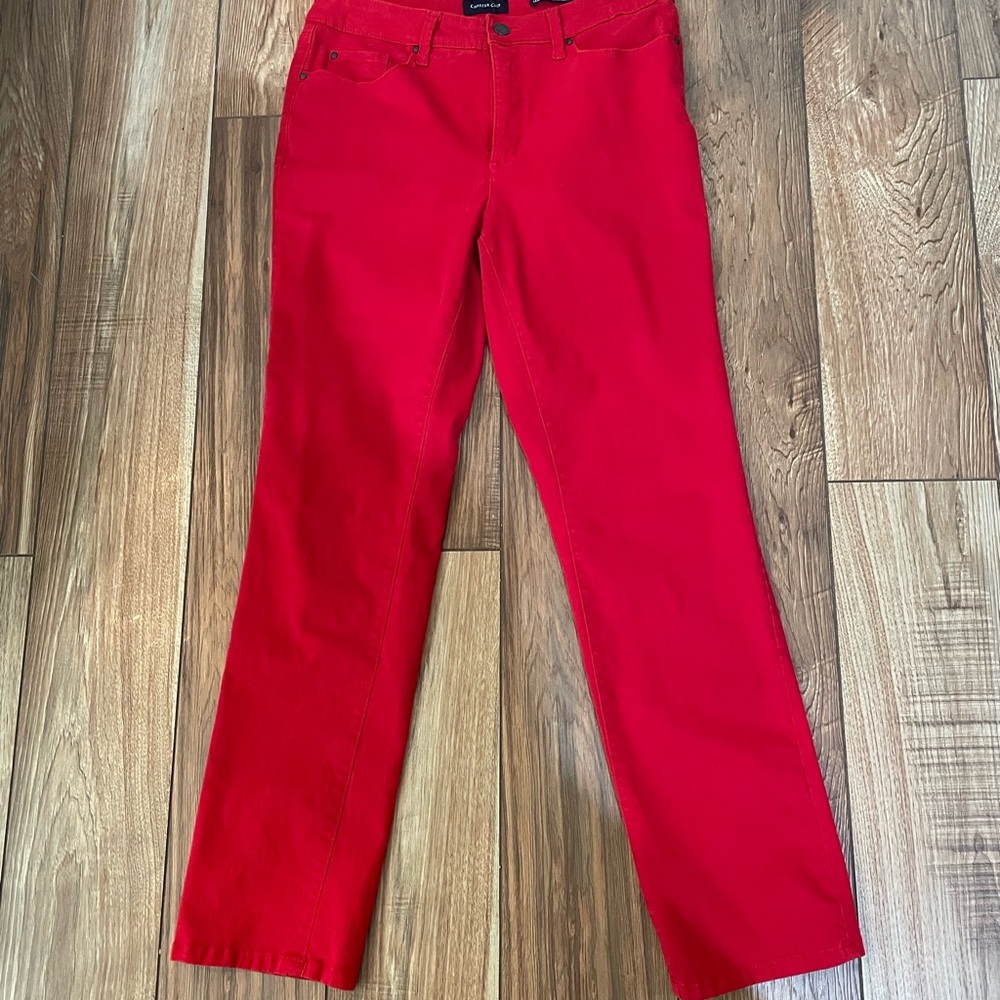 🎈Charter Club Red Jean
